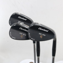 Cleveland 588 RTX Black Pearl Wedge Set 50.10, 54.12, 58.12 Deg S-163577
