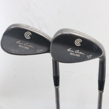 Cleveland 588 Gunmetal Gap & Lob Wedge Set 51 & 57 Deg Steel RH S-163598