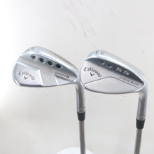 Callaway Jaws Raw/Full Toe Chrome Sand & Lob Wedge Set 54 & 60 Deg RH S-163663