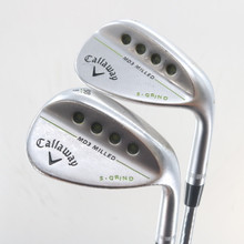 Callaway MD3 Milled Chrome Sand & Lob Wedge Set 54.10 & 58.9 Steel Shaft A-163765