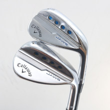 Callaway Jaws MD5 Platinum Chrome Gap & Lob Wedge Set 50 & 58 Graphite A-163772