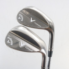 Callaway Forged Dark Chrome Sand & Lob Wedge Set 56.11 & 60.9 Deg Steel A-163775