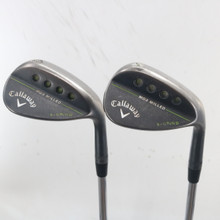 Callaway MD3 Milled Black Sand & Lob Wedge Set 54 & 60 Deg Steel RH S-163717