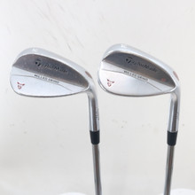 TaylorMade Milled Grind Satin Chrome Wedge Set 54.11SB & 58.11SB Deg RH S-163725