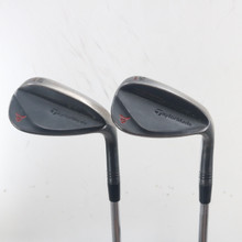 TaylorMade Milled Grind 2 Matte Black Wedge Set 56.08 & 60.08 Deg RH S-163726