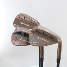 TaylorMade Milled Grind Hi-Toe/Big Foot Wedge Set 50, 56, 60 Deg Senior S-163734