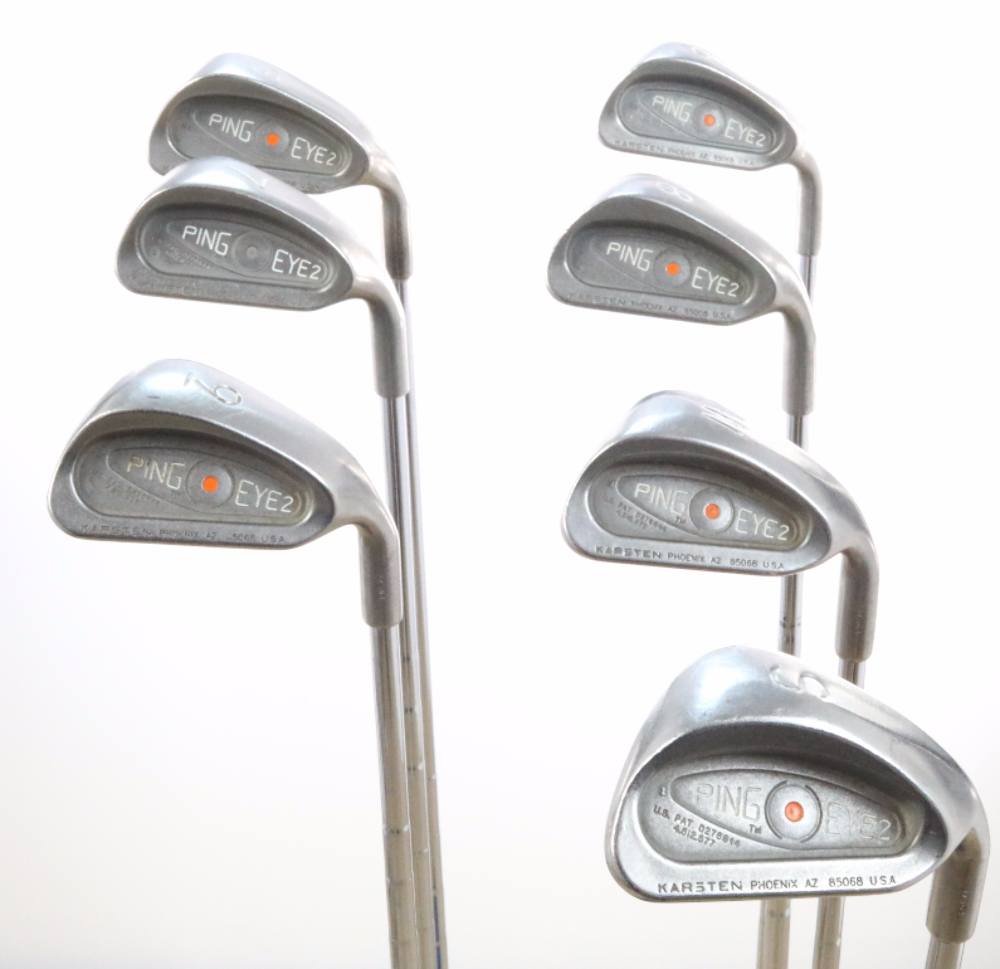 Fer De Golf Ping Eye 2 #3 – Green Dot – Shaft Graphite A Flex – Droitier 39''