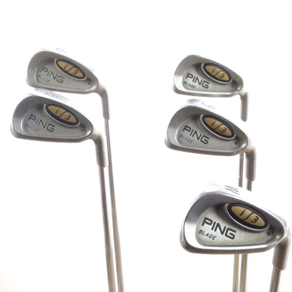 Ping I3 Blade Iron Set 6W Black Dot Steel Shaft Cushin JZ Regular Flex