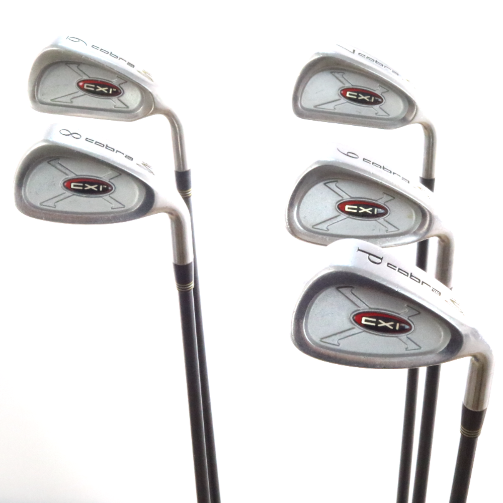 Cobra CXI 6P Iron Set Graphite Ultralight Regular Flex Plus 1 Inch 29287A Mr Topes Golf