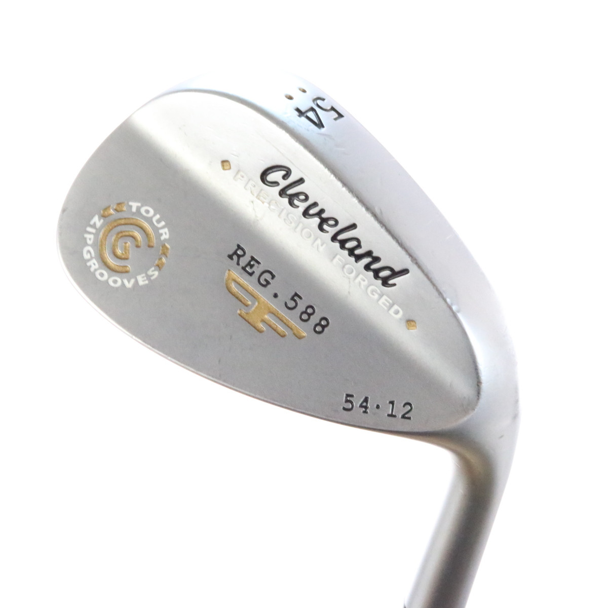 Cleveland 588 Precision Satin Wedge 54 degrees 54.12 Steel Shaft