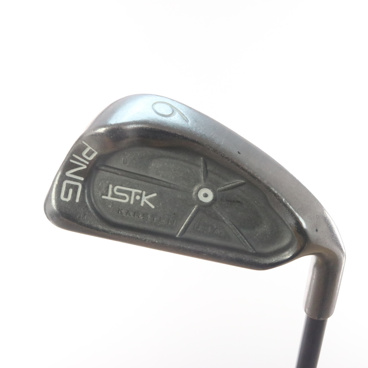 Ping ISI K Iron Set White Dot Graphite W54 Stiff Flex 32284A - Mr