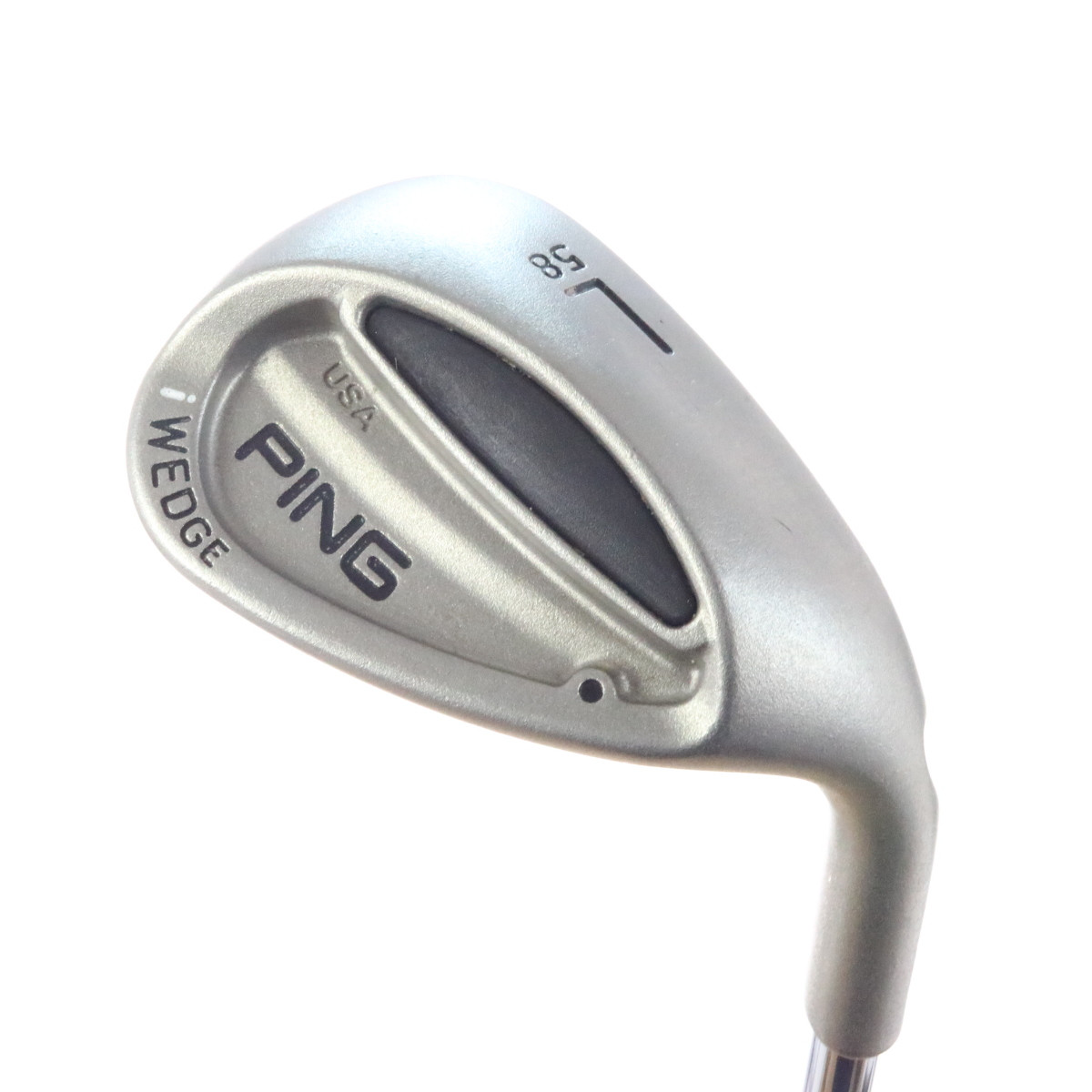 Ping iWedge 58 Deg L Lob Wedge Black Dot Steel CS-Lite Stiff Flex ...