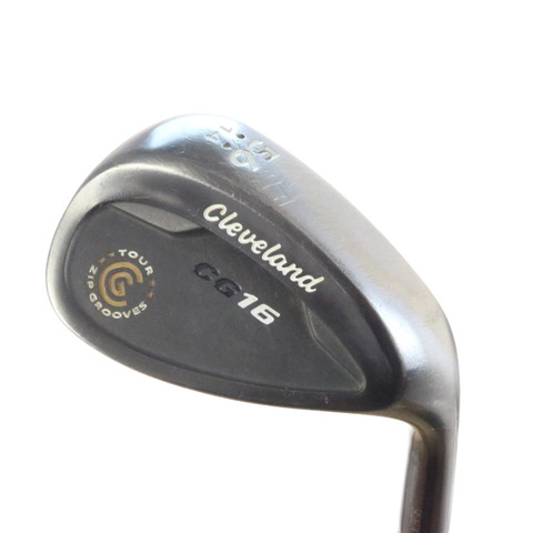 Cleveland CG16 Black Pearl Wedge 56 degrees 56.14 Traction Steel Shaft ...