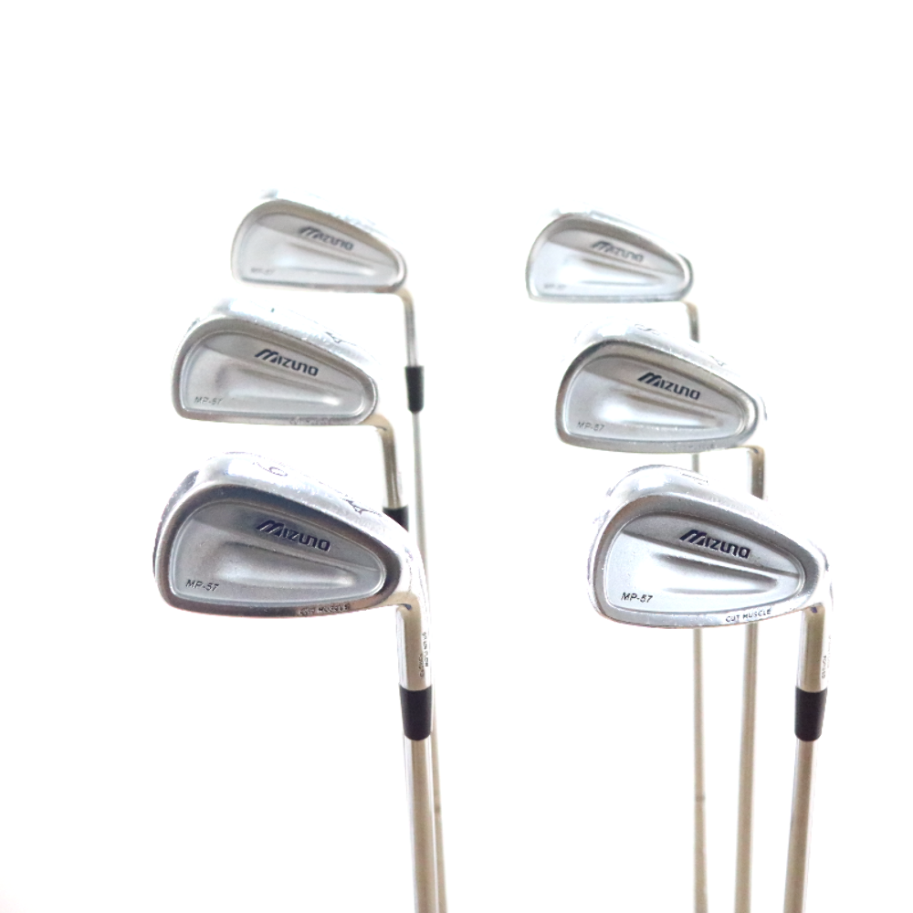 贅沢品 Temper True Steel 5-P Set Iron MP-57 Mizuno Dynalite SL Gold クラブ