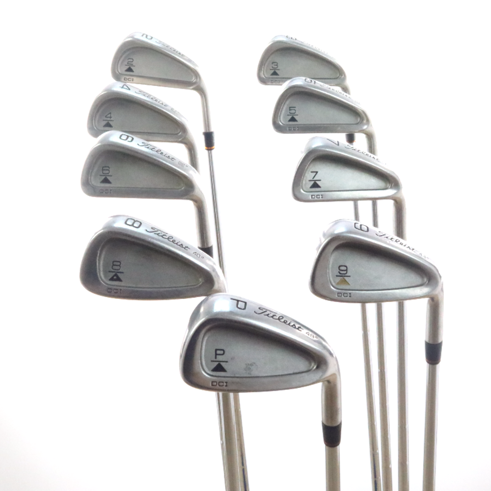 Titleist DCI Black Iron Set 2P Steel Steel Shaft Stiff Flex 34649A