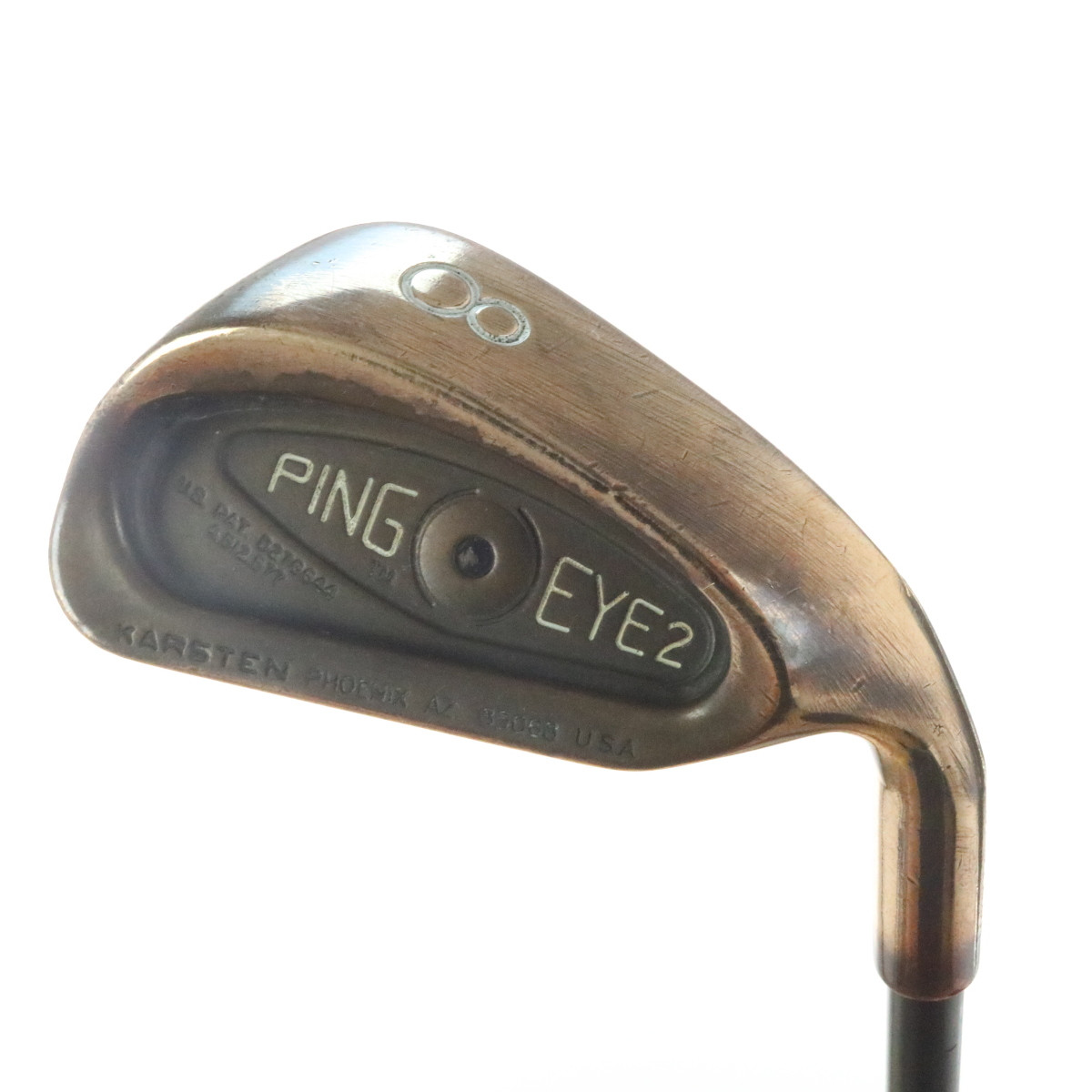 Ping EYE 2 Beryllium Copper 8 Iron Black Dot Graphite Regular Flex