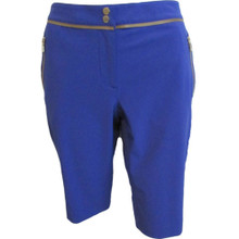 Womens EP Sport Obsidian Golf Shorts Size 4 Topaz Blue 4208SGB LW-027
