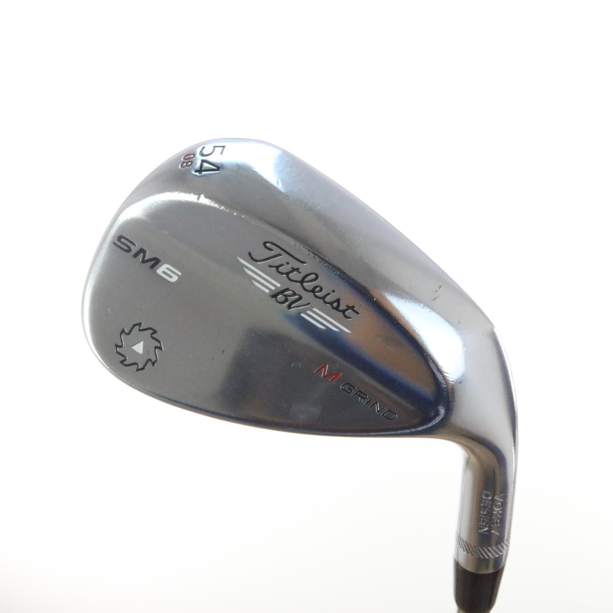 titleist vokey design sm6 tour chrome wedge 54 deg 54 08 m design deg