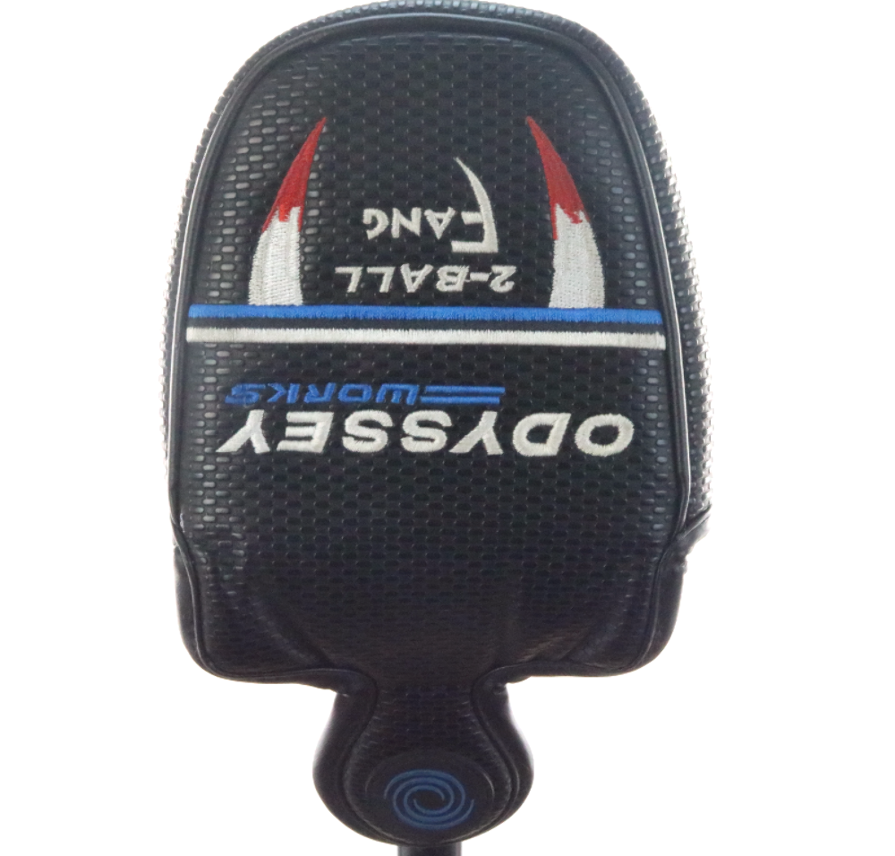 Odyssey Works 2-Ball Fang Mallet Putter Cover Headcover HC
