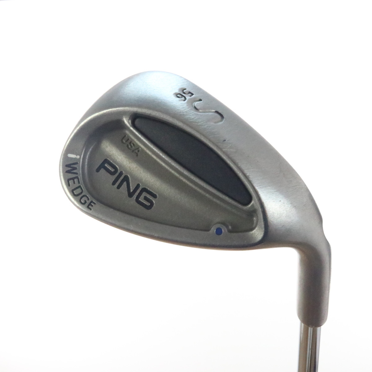 Ping iWedge 56 degrees S Sand Wedge Blue Dot Graphite Shaft Stiff Flex