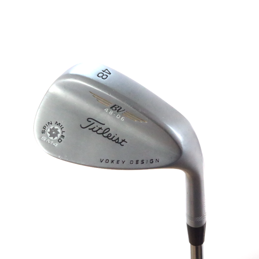 Titleist SM4 Spin Milled Tour Chrome Vokey Wedge 48 Deg 48.06 Steel Shaft  36657A