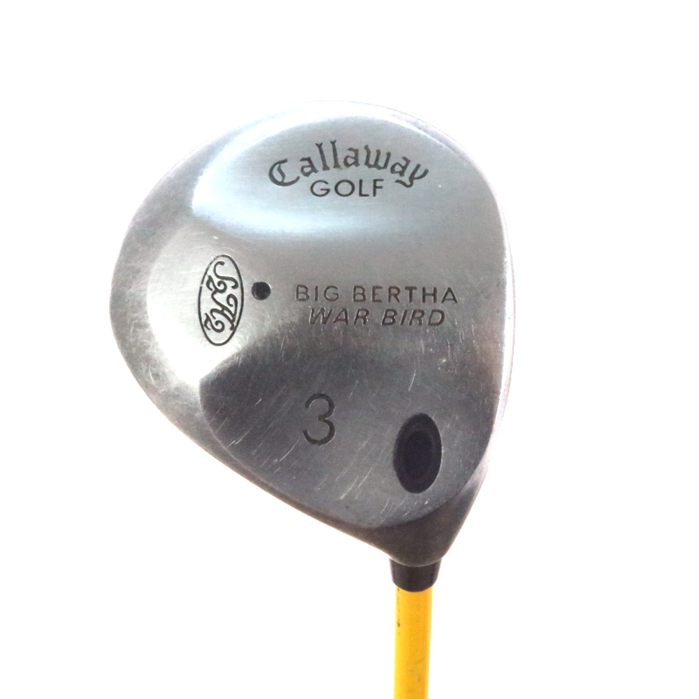 Callaway Big Bertha War Bird Strong Three 3 + Plus Fairway Wood Firm Graphite