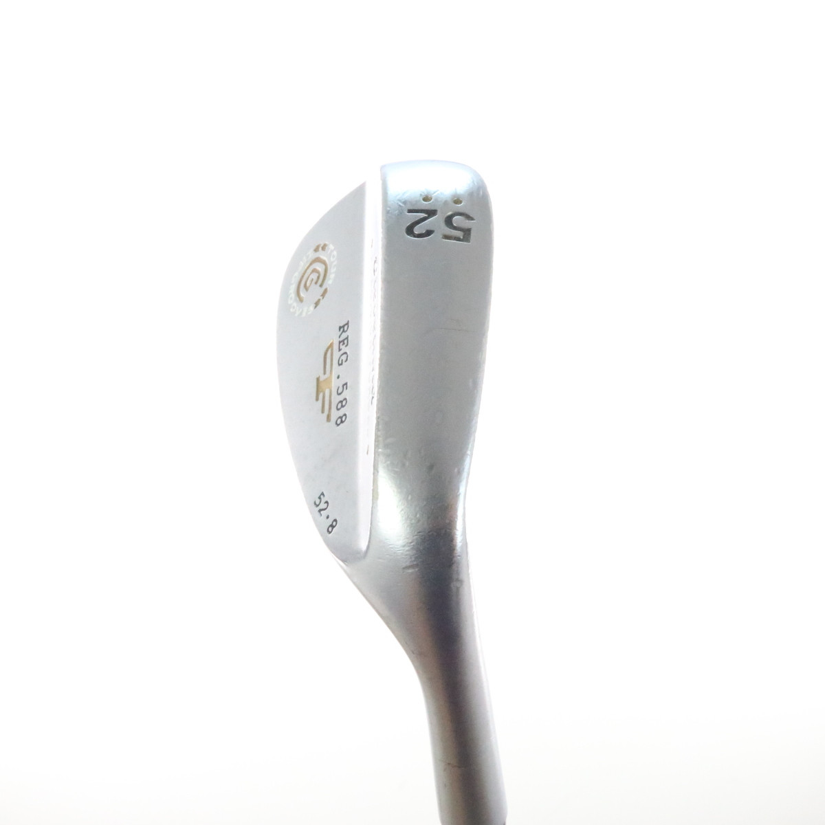 Cleveland 588 Precision Forged Satin Wedge 52 Deg 52.8 Steel
