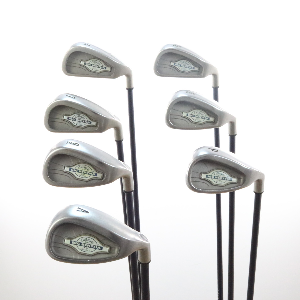 Callaway Big Bertha X12 Iron Set Graphite RCH 99 Regular Flex 37117G