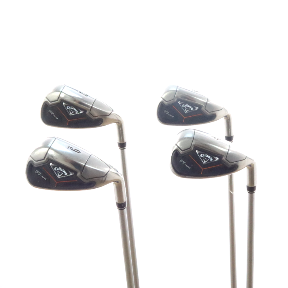 Manche De Fer Graphite Callaway Legacy 40i – Diamètre .370 – Flex L – Longueur 37.5/37/36.5 Pouces – Neuf