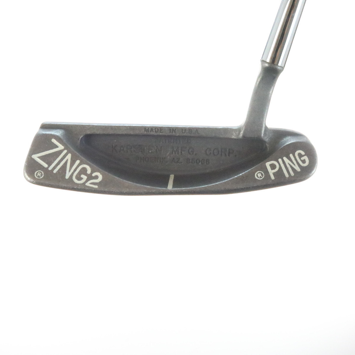 Arbre acier Ping Zing point noir 3 fers Karsten KT-M senior