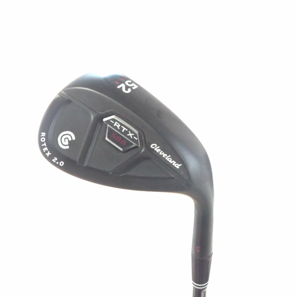 Cleveland 588 RTX 2.0 CB Black Satin Wedge 52 Deg 52.10 Graphite 38514P ...