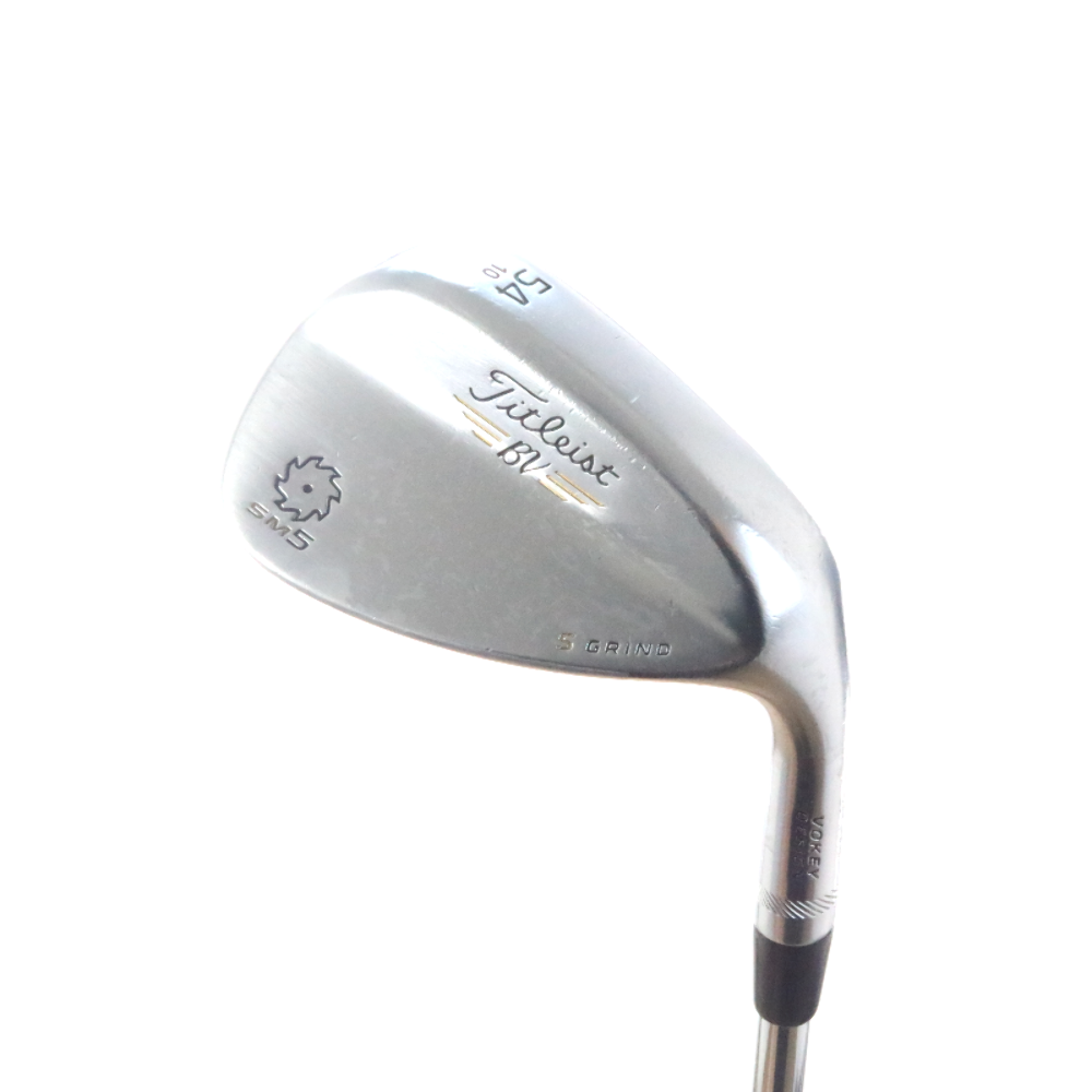 Titleist Vokey Sm5 Tour Chrome Wedge 54 Degrees 54.10 S Grind Steel 