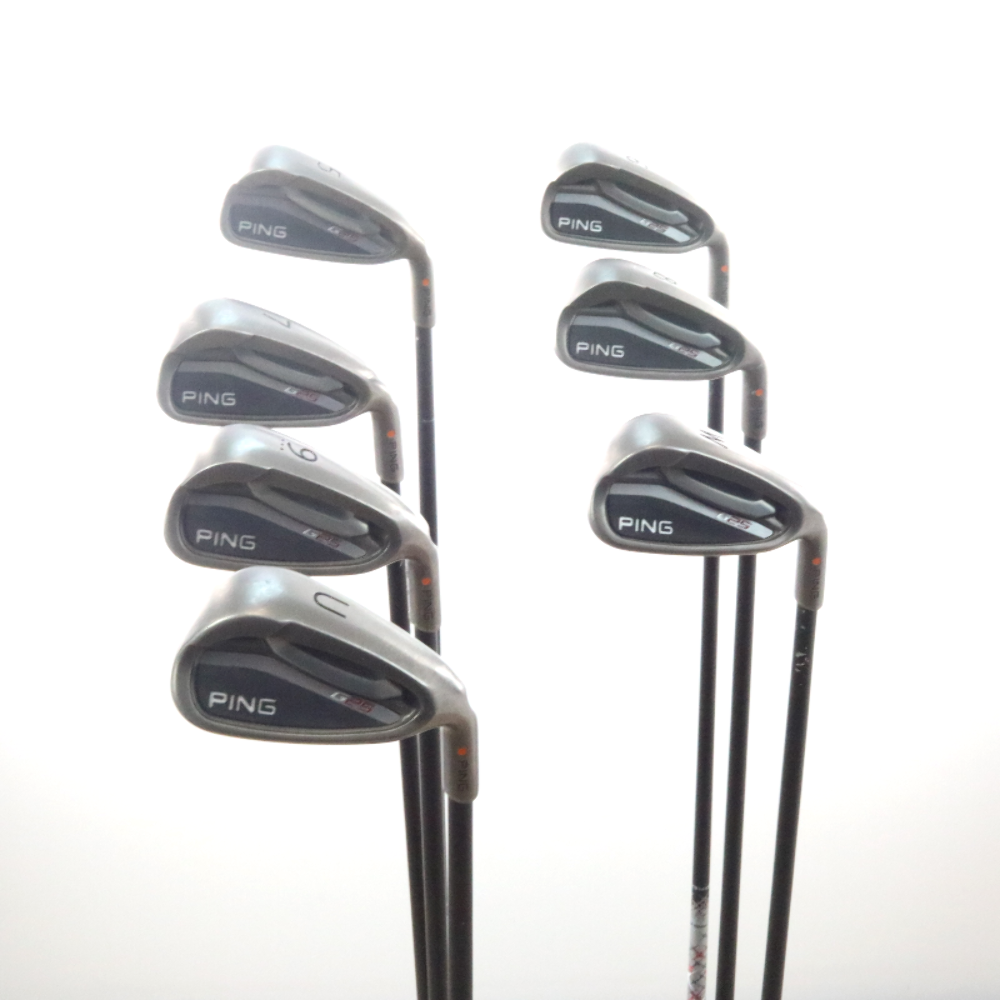 Ping G25 5W,U Iron Set Orange Dot Graphite TFC 189 SR Senior Flex