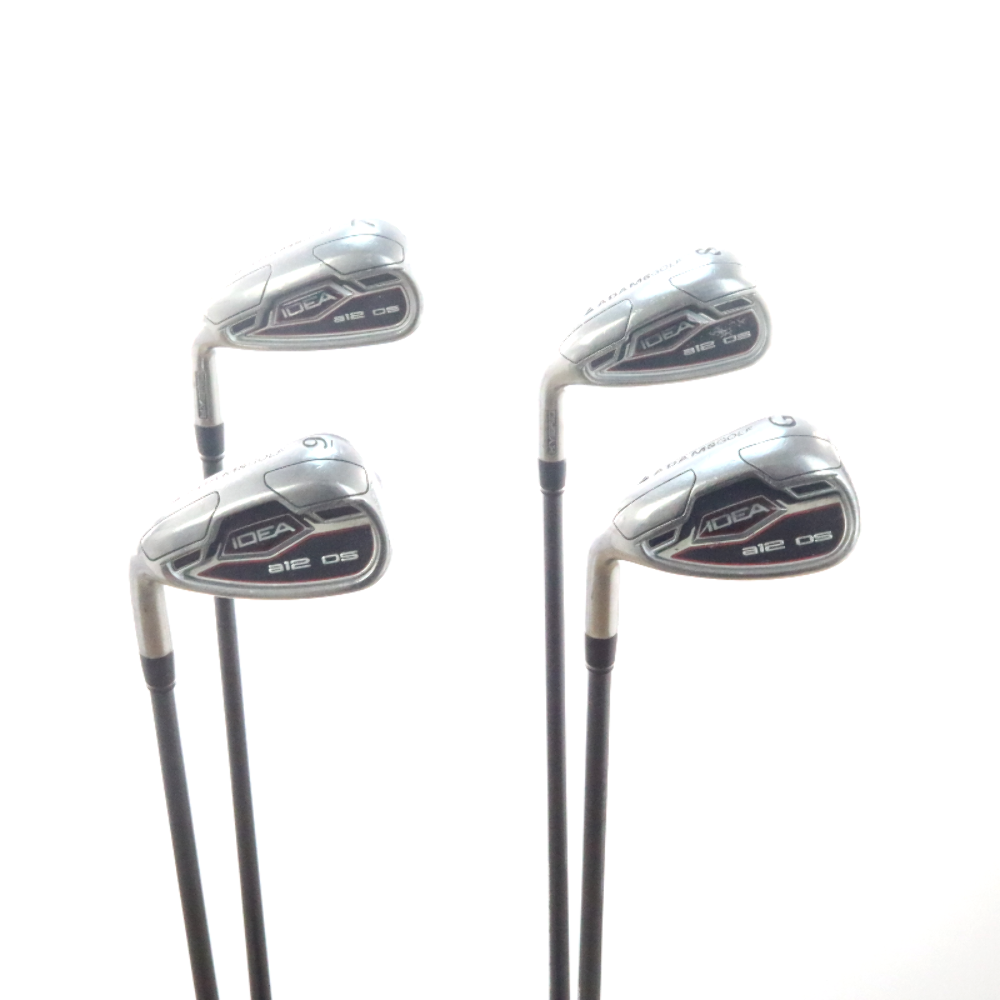 Adams IDEA A12 OS Iron Set ProLaunch Blue Regular Flex LeftHanded