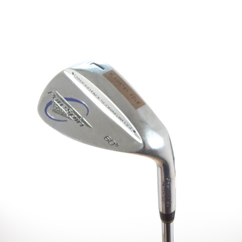 Pure Spin Tungsten Sole L Lob Wedge 60 Degrees Steel Shaft Right-Handed ...