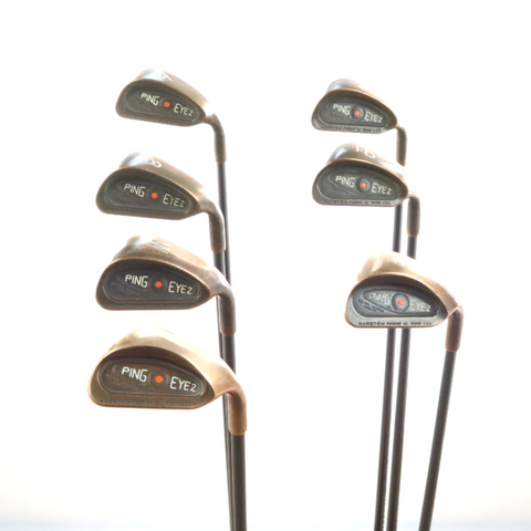 PING EYE2 Orange 3-SW 9PC Head Only IRONS SET GOLF PARTS nwo