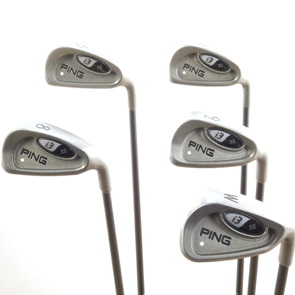 Ping I3+ Iron Set White Dot Graphite Shaft Regular Flex RightHanded