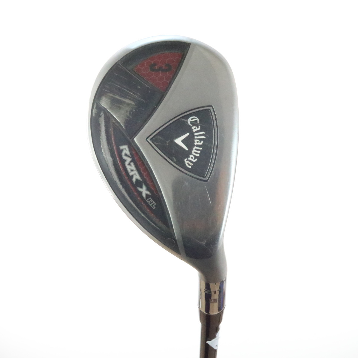 Callaway RAZR X HL 3 Hybrid 21 Degrees Graphite Regular Flex 40027G ...