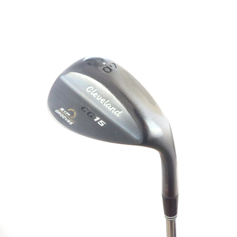 Cleveland CG15 Black Pearl Wedge 60 Degrees 60.08 Traction Steel Shaft ...