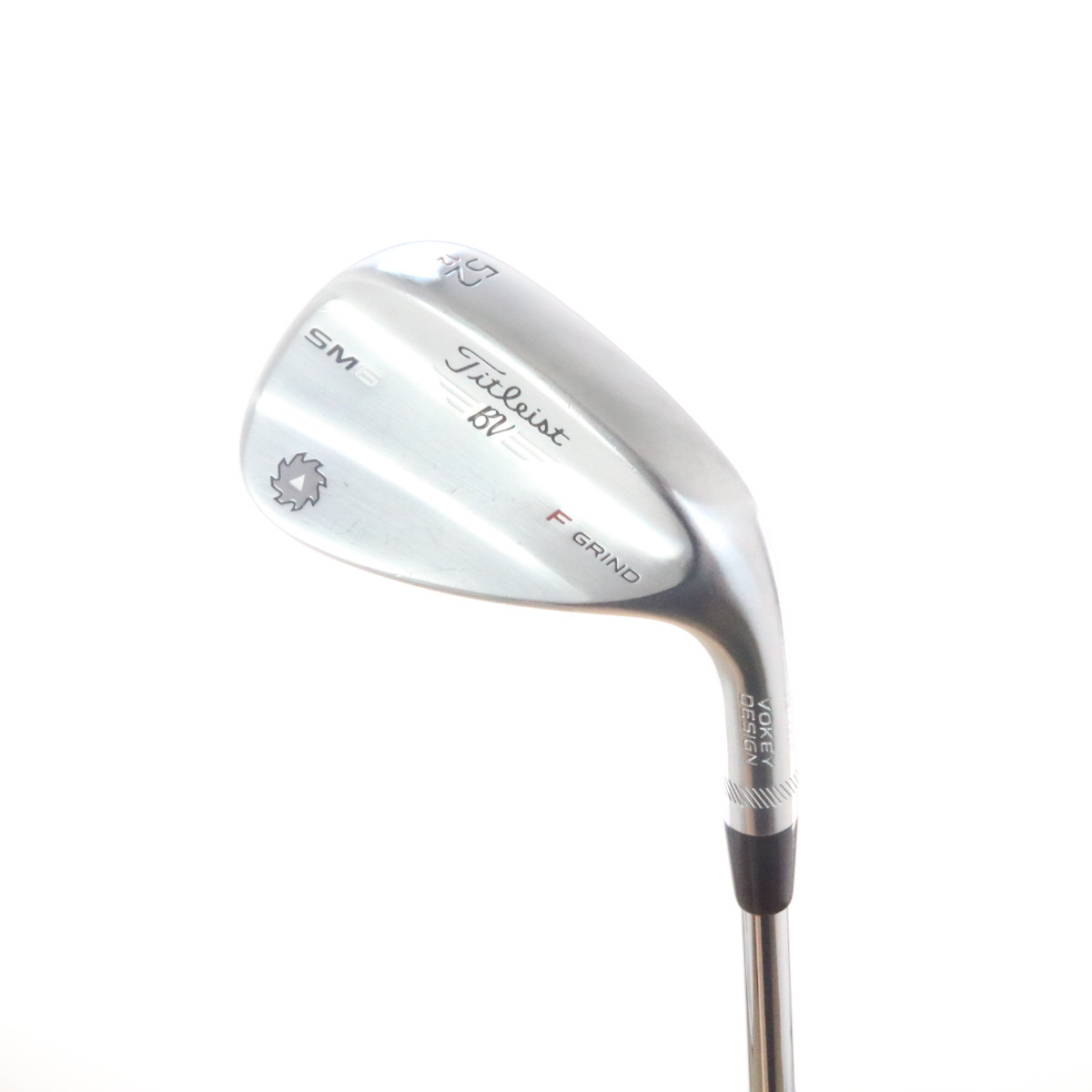 Titleist Vokey Design SM6 Tour Chrome Wedge 52 Degrees 52.12 F Grind ...