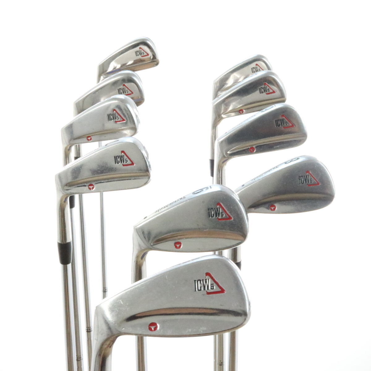 TaylorMade ICW5 Incomplete IRON SET 2-7, 9-P retailer Irons~Stiff Steel~NICE GP TW GRIPS