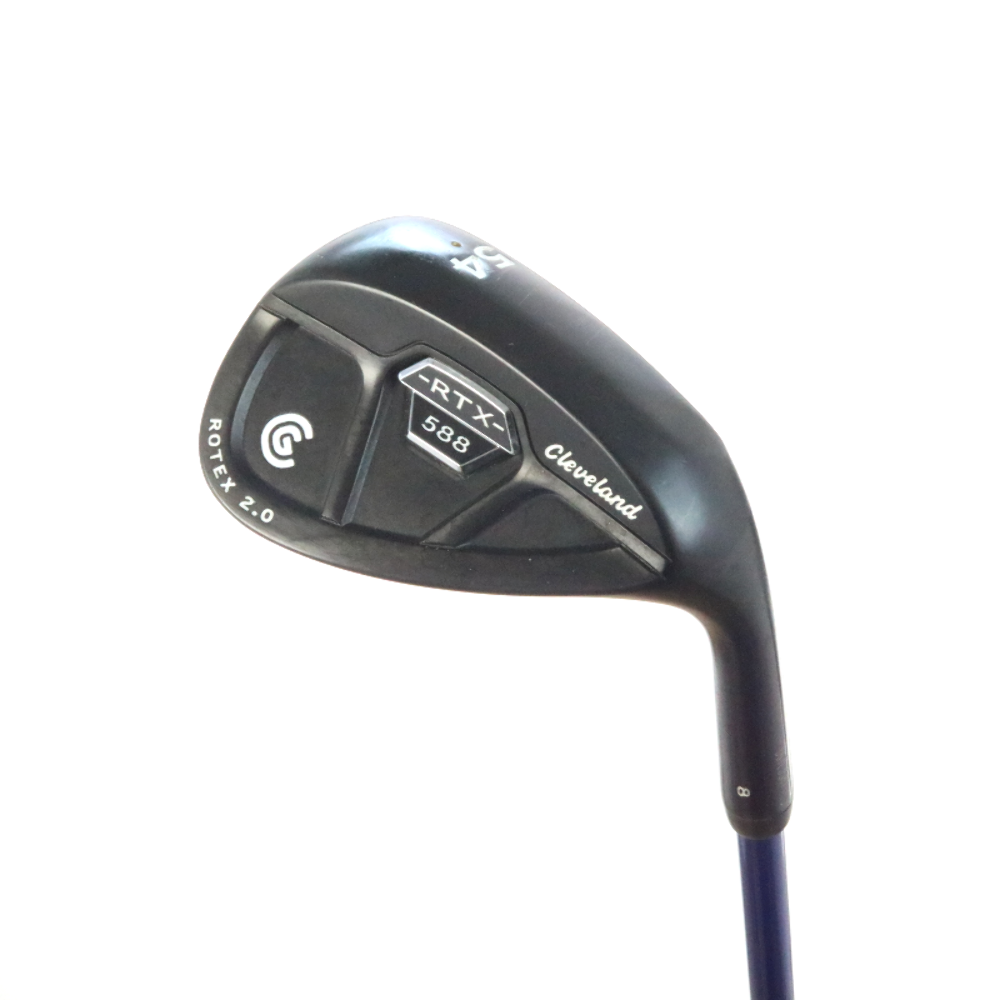 Cleveland 588 RTX 2.0 CB Black Satin Wedge 54 Deg 54.08 Project X Stiff ...