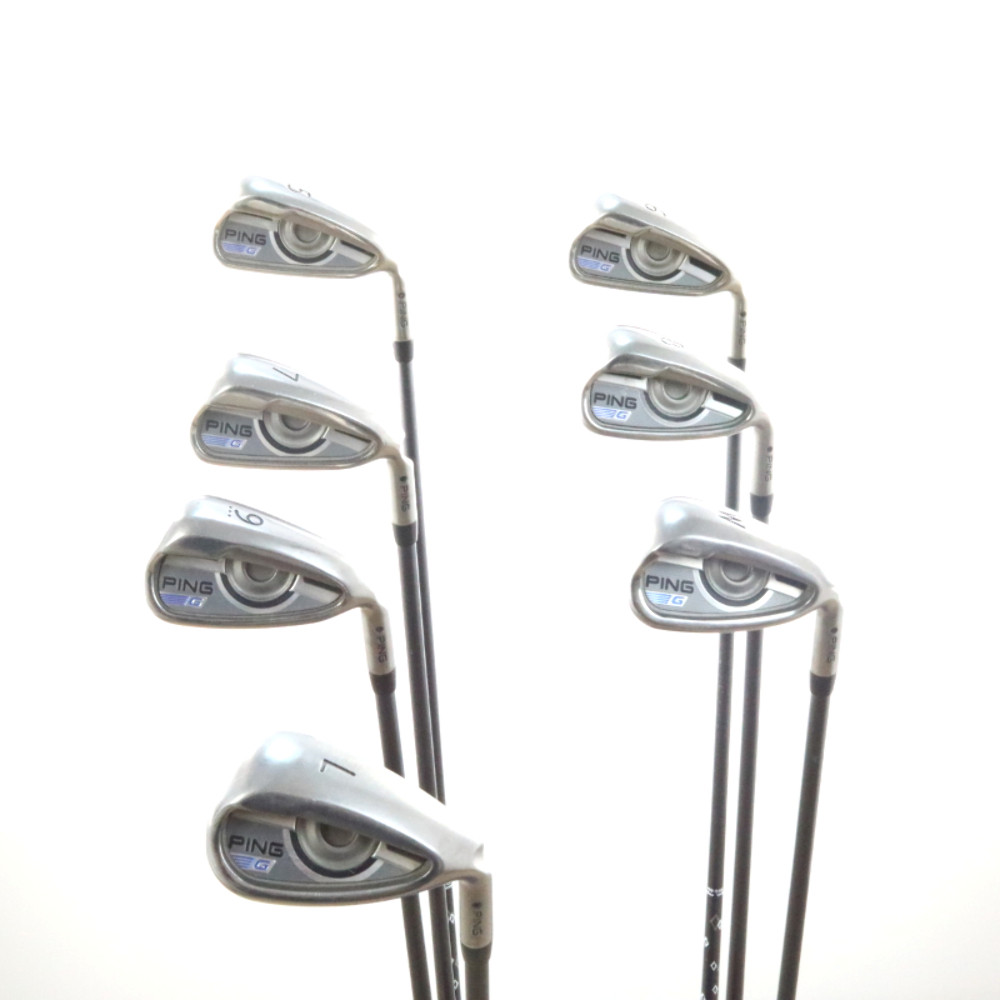 PING G Iron Set 5W,L Black Dot Graphite TFC 80 I SR Senior Flex 41716A