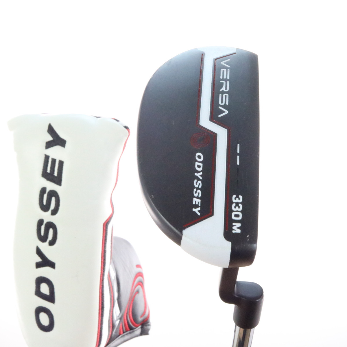 ★美品★Odyssey VERSA 330M  BLACK オデッセイ VERSA パター 330M BLACK ヴァーチカルデザイン(縦型