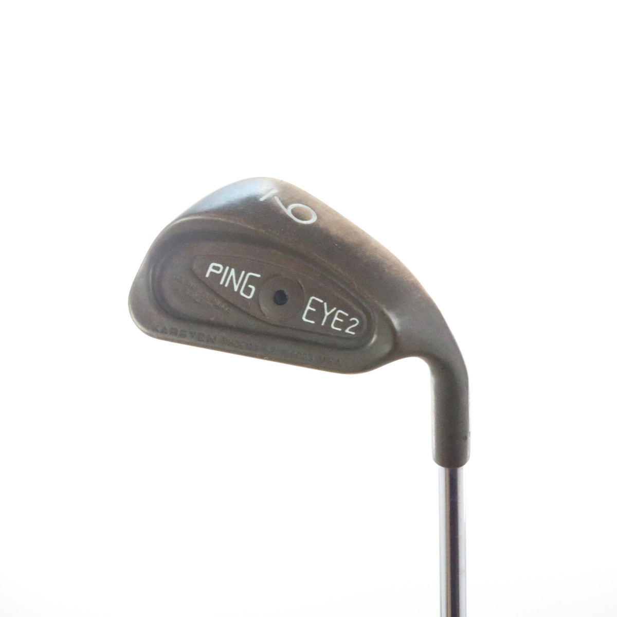 Ping EYE2 Beryllium Copper Individual 9 Iron Black Dot Steel Stiff Flex ...