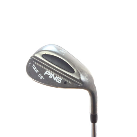 Ping Tour Black Chrome Nickel Wedge 58 Black Dot Steel Z-Z65 Stiff Flex ...