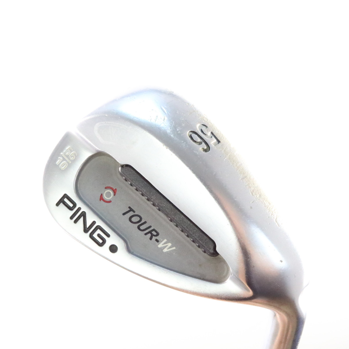PING TourW Brushed Silver Wedge 56 Deg 56.10 Black Dot AWT Steel