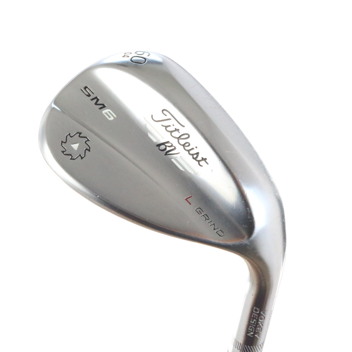 Titleist Vokey SM6 Tour Chrome Wedge 60 Degrees 60.04 Steel L Grind ...