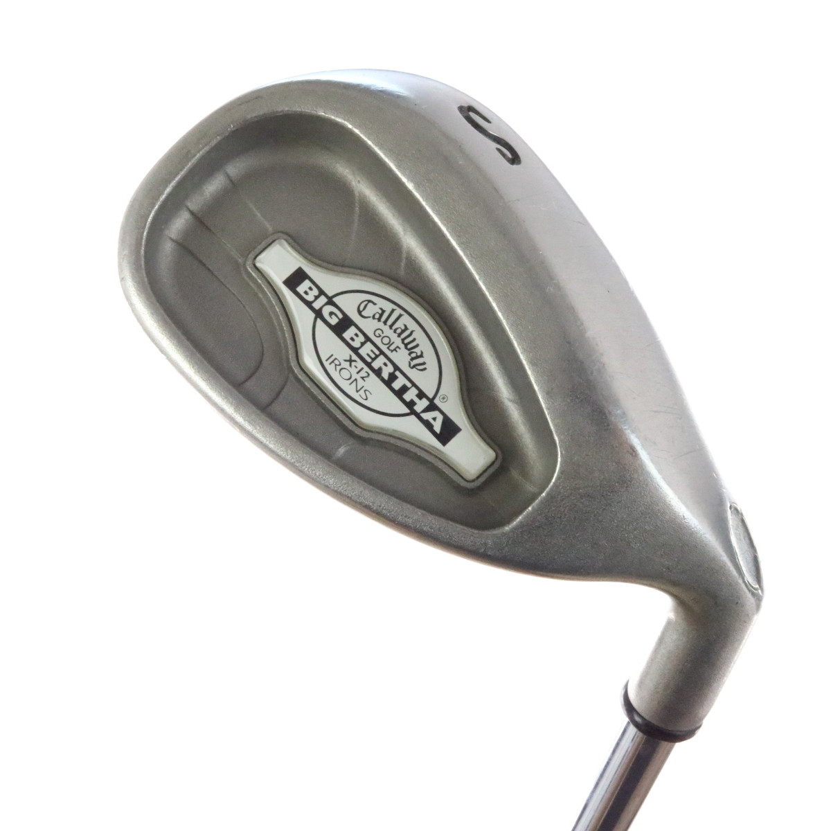 Callaway Big Bertha X12 S Sand Wedge Memphis 98 Steel Shaft Uniflex 44214G Mr Topes Golf