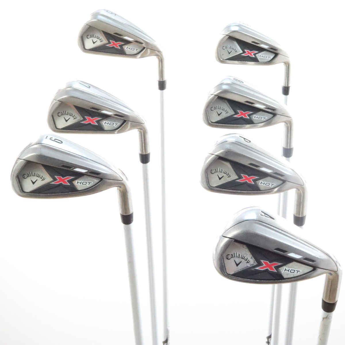 Callaway X Hot Iron Set 5-P,A Graphite Shaft Regular Flex Right-Handed ...